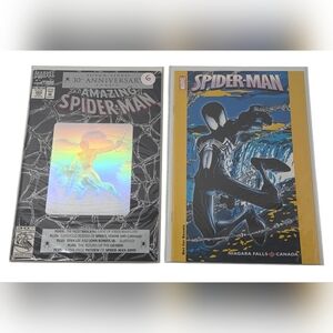 The Amazing Spider-Man #365 & Spider-Man #252 Niagra Falls Variant